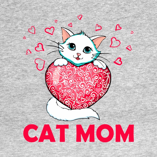 Cat Mom by Sena